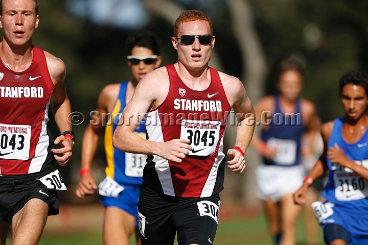 2014StanfordCollMen-94.JPG - College race at the 2014 Stanford Cross Country Invitational, September 27, Stanford Golf Course, Stanford, California.